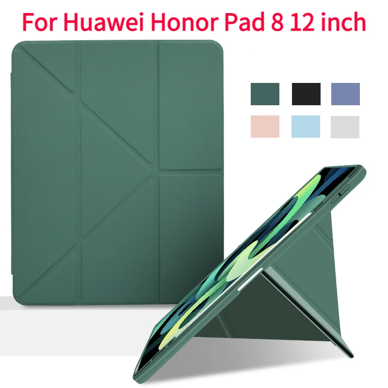 

Умный чехол для планшета Huawei MatePad Air 11,5 11 10,4 Pro 11 Honor Pad 8 12 дюймов с автоматическим включением сна и пробуждением