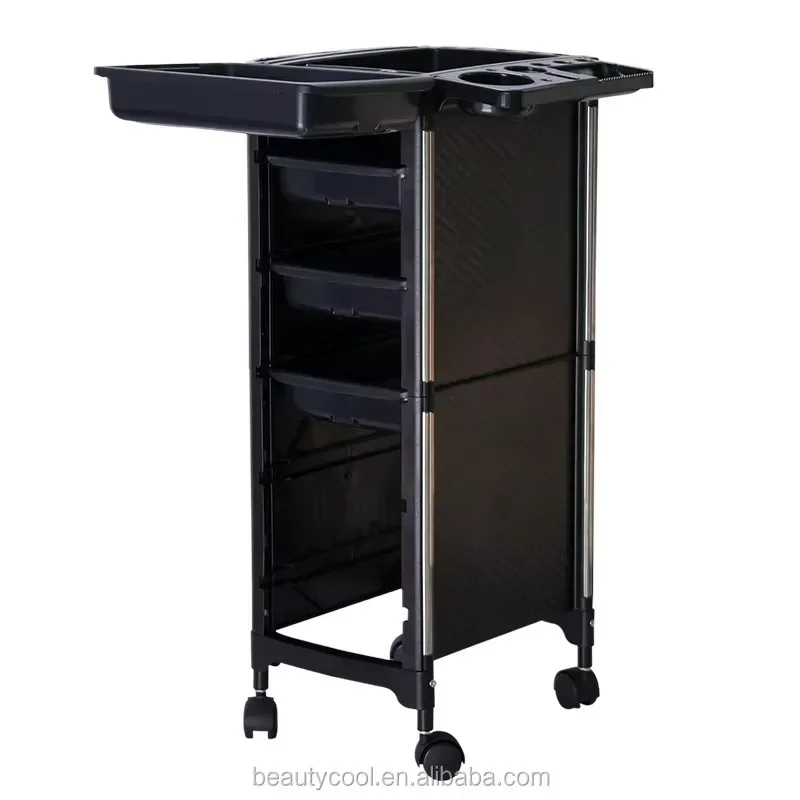 Moderne stijl draagbare kapper rollende salonwagen
