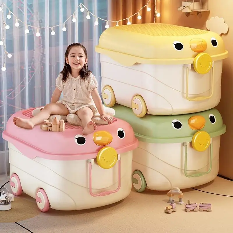 boite-de-rangement-pour-jouets-d'enfants-de-grande-capacite-avec-roulettes-organisateur-pour-la-maison-pour-vetements-collations-livres-style-moderne-de-dessin-anime-en-pp-avec-tapis