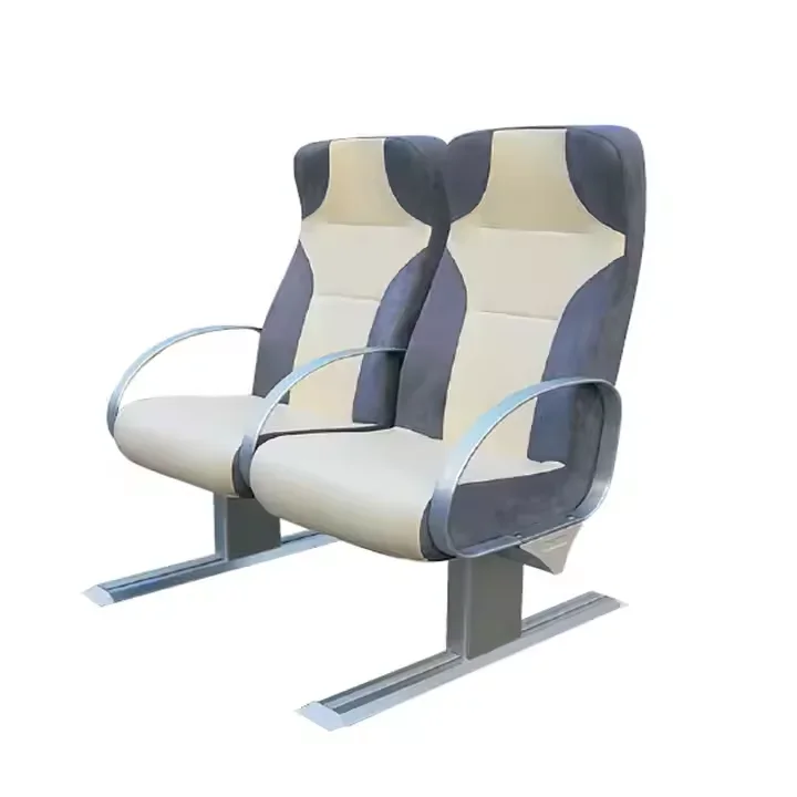 2026 Excellent Quality Best Price Marine Boat Seats Passenger Seat Aluminium Alloy Frame Leather Cover Shock-absorbing Design