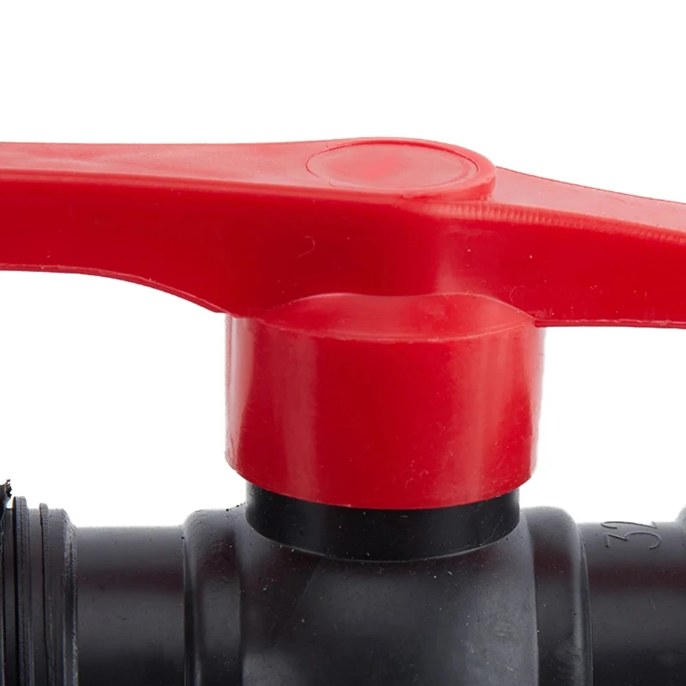 20/25/32/40/50mm PE Pipe Faucet Quick Ball Valve Irrigation Water Pipe Fittings Pipe Ball Valve T-Shaped Connector