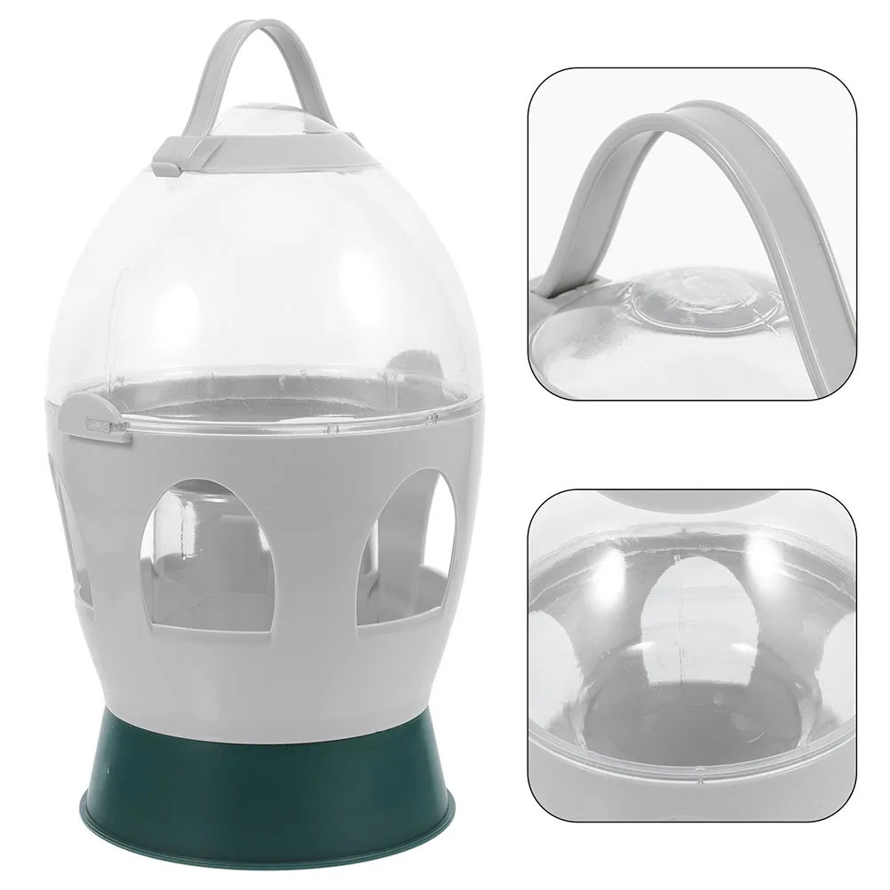 

Drinking Fountain Automatic Water Bottle Bird Dispenser Abs Pigeon Feeder Supplies