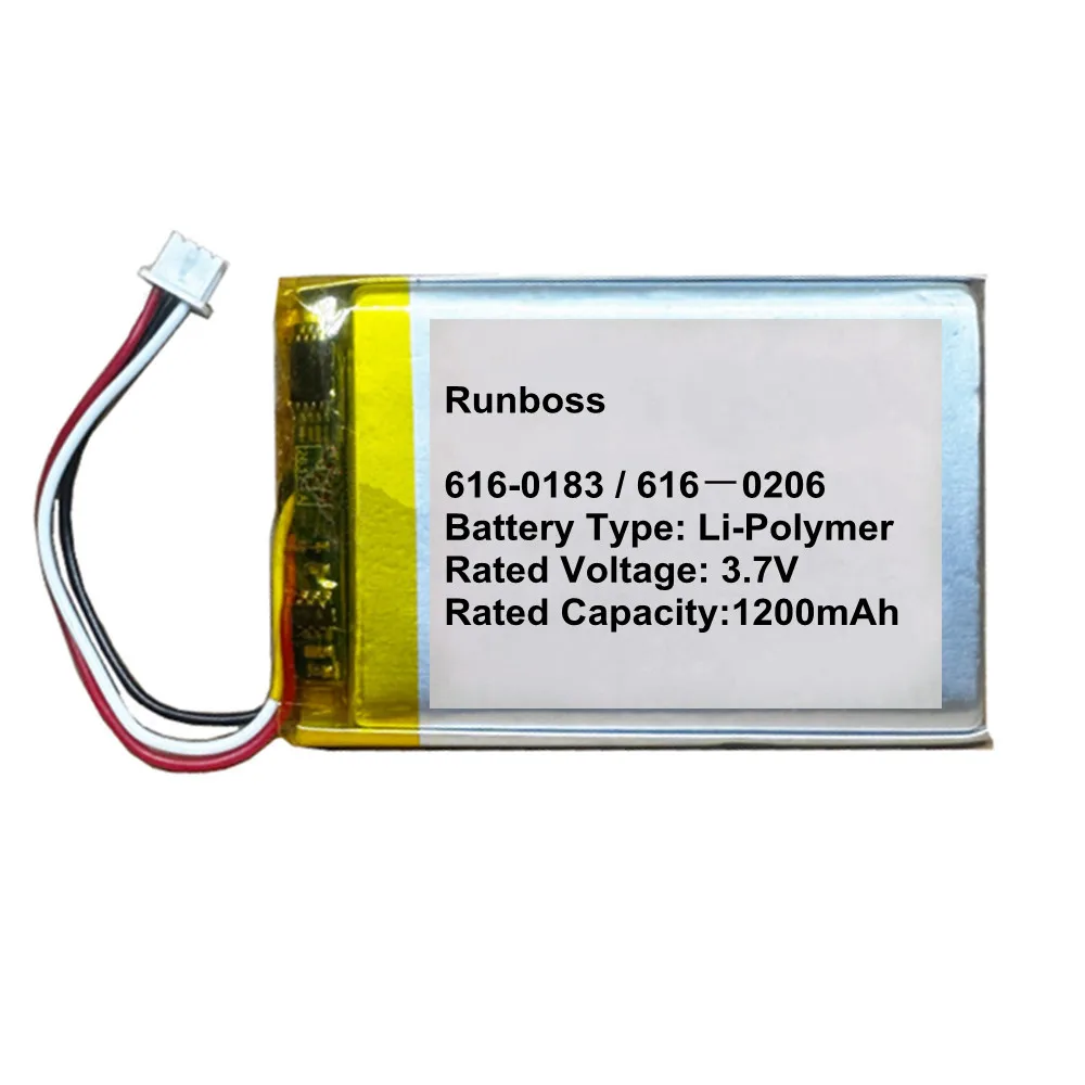 New 1200mAh 616-0183 616-0206 Replacement Battery For Apple Ipod Photo U2 A1059 Classic 4th 4 PE435A Gen A1099 20/40/60GB
