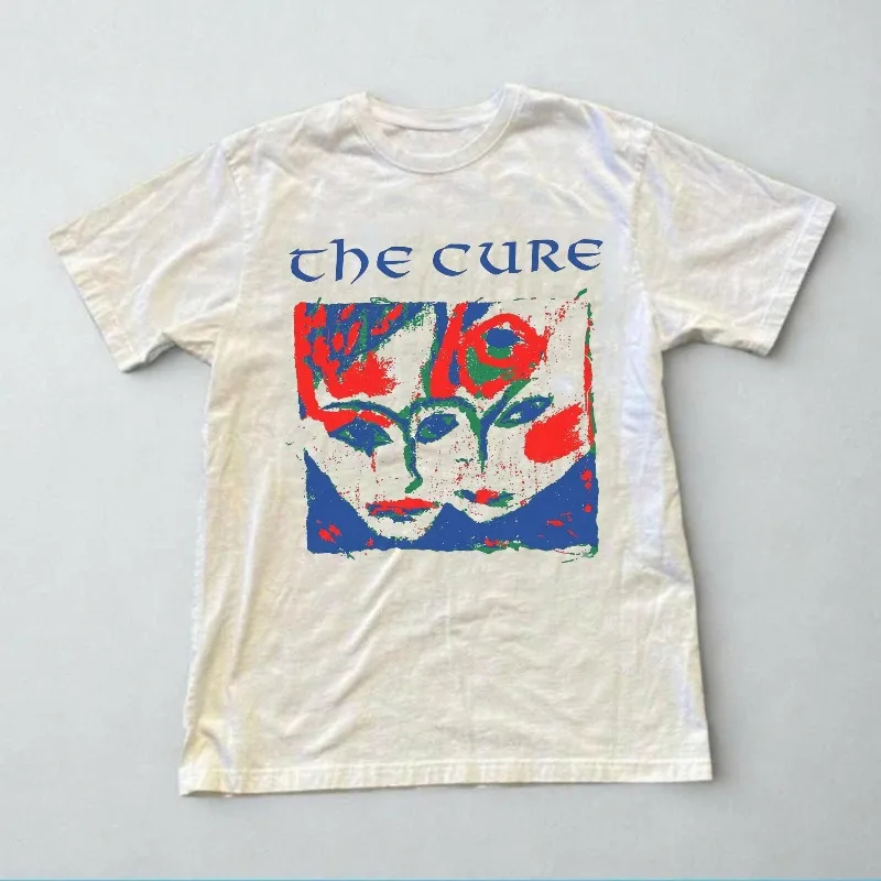 The Cure Band T-shirt Retro Style Men's T-shirt Unisex Casual Cotton T-shirt
