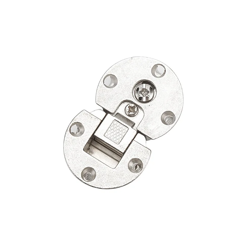 Cabinet door concealed hinge, flap hinge, alloy flap hinge, 180 degree folding concealed hinge, folding wood table round hinge