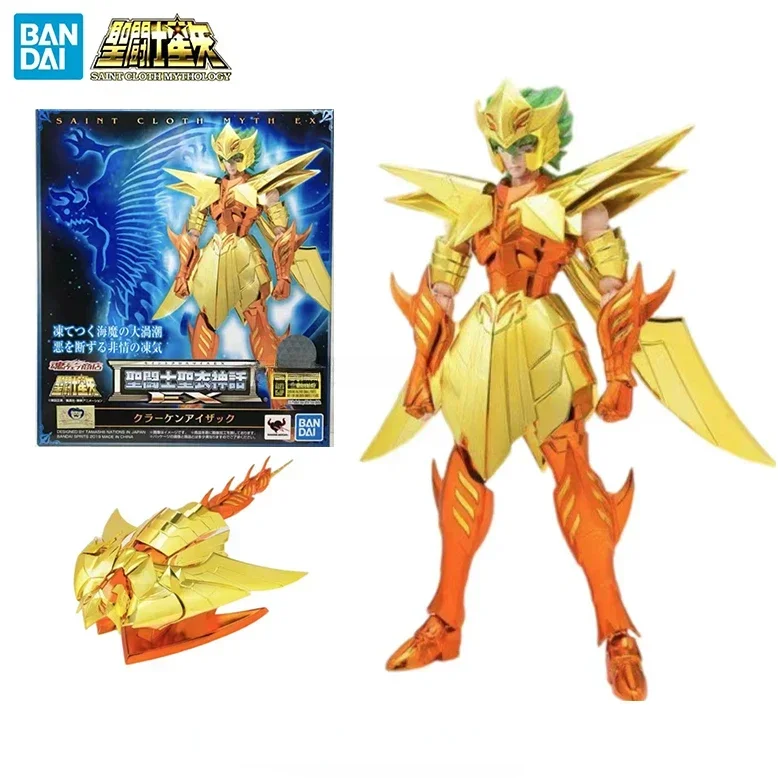 In Stock BANDAI Saint Seiya Saint Cloth Myth EX Siren Isaac 18 Cm Anime Character Model Toy Gift Collection