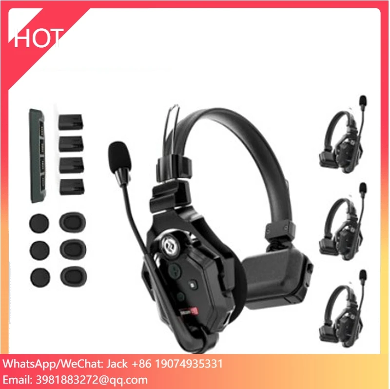 

Solidcom C1 Wireless Intercom Communication Headset Remote Single Ear Headphone Microphone
