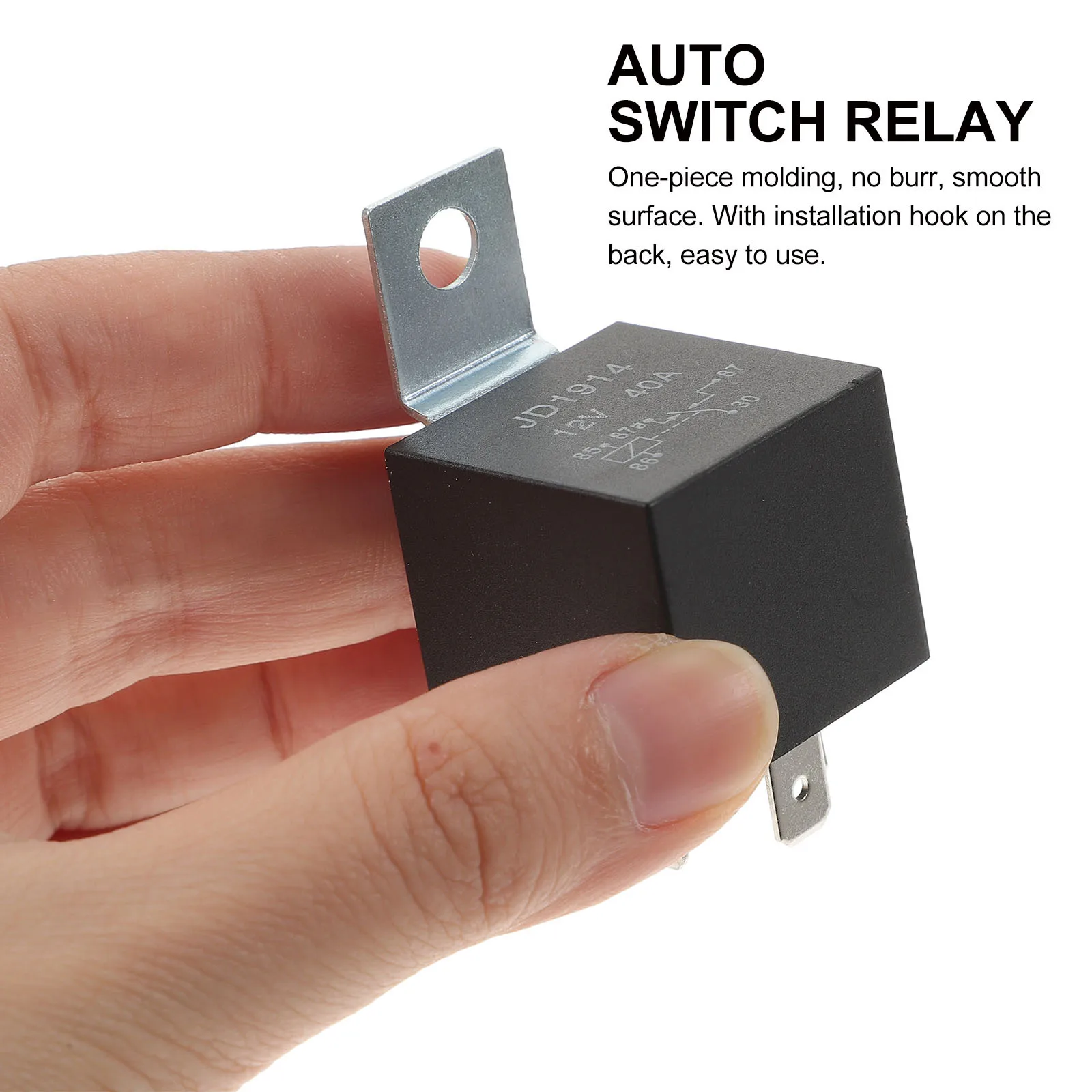 

40A 12V Car Relay 5 Pin Waterproof Auto Relay For Starter Fuel Pump Marine Truck Automotive Part High Temperature Resistant