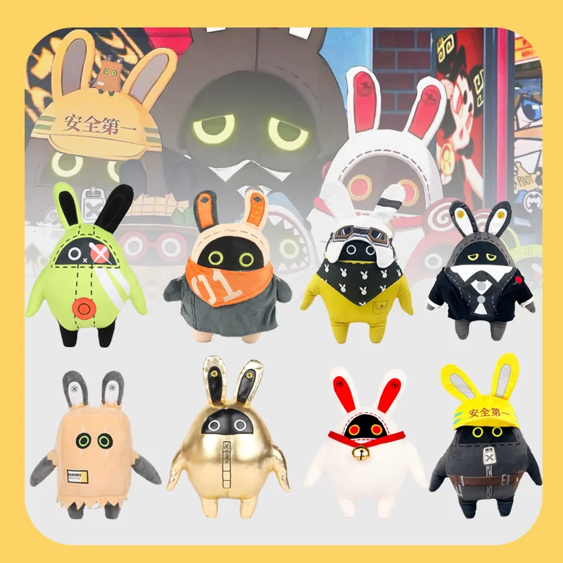 New Zenless Zone Zero Plush Toys Bangboo Plush Dolls Rabbit Stuffed Hot Anime Game Plushies Toys Kids Birthday Gifts Christmas