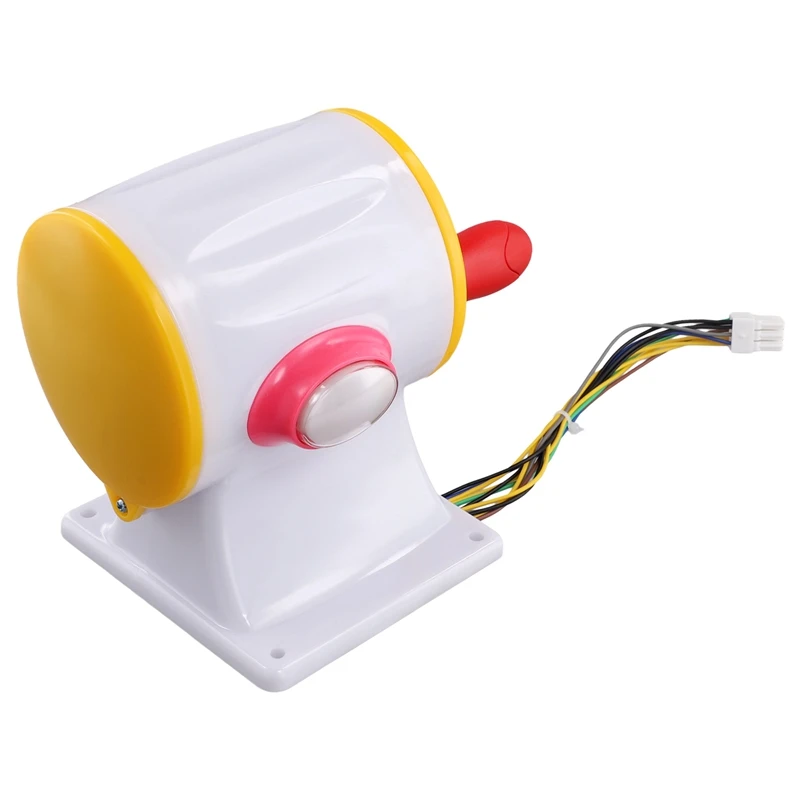 

12V Fishing Hand Cranked Handle Joystick Catch Hunt Button Controller For Arcade Video Game Machine