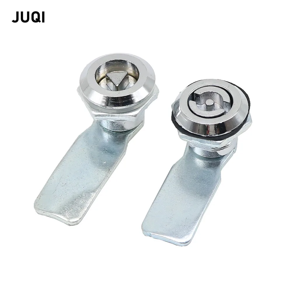 MS705 zinc alloy triangle tongue lock electric box dustbin lock industrial special lock