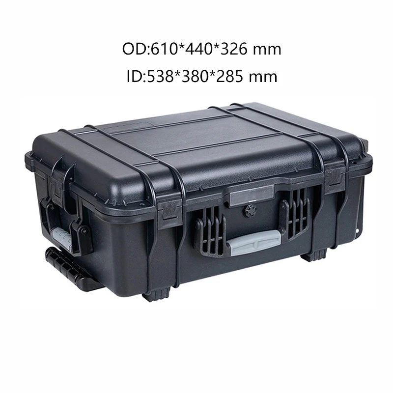 SQ 5207 Glass Product Safety Protection Storage Box Trolley Plastic Waterproof Tool Case