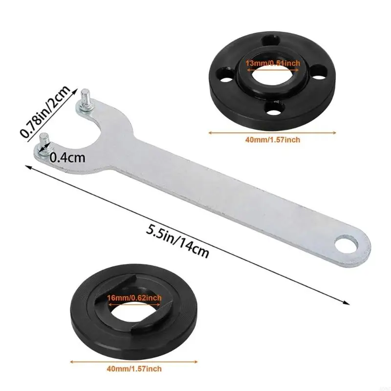 A0NC Grinder Flange Крученое гаечное гаечное век