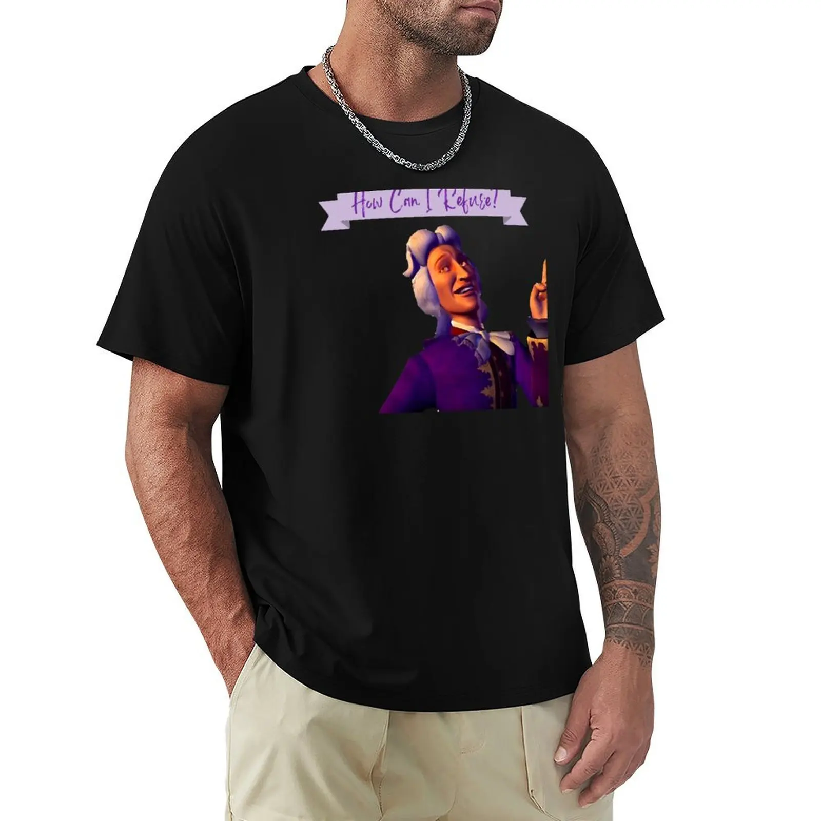 

How Can I refuse - Preminger T-Shirt Daily Wear Print T-Shirt