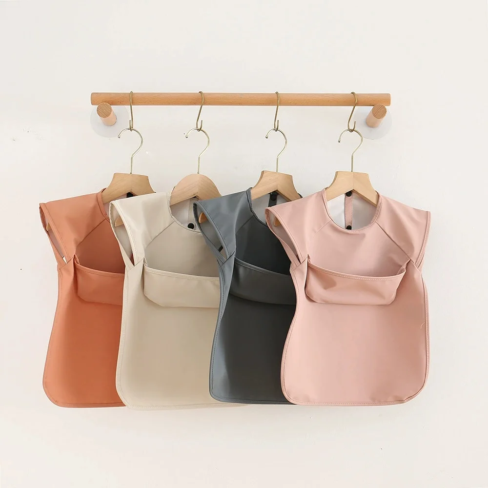 

Baby Sleeveless Solid Color Bib Sided U-Shaped Cotton Absorb Water Breathable Cotton Baby Saliva Towel Cotton Gauze Printed Gift