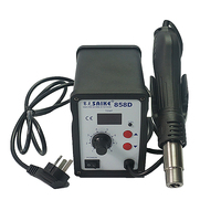 700W Hot Air    SAIKE-858D LED Digital ESD Soldering Station 700W Computer Phone Rework Station Ultra-fast Heating 110V/220V