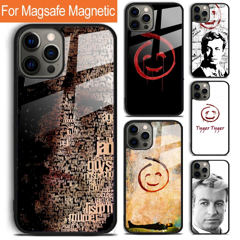 The Mentalist Phone Case For iPhone 16 15 14 13 12 11 Pro Max Plus Magsafe Magnetic Wireless Charging Cover