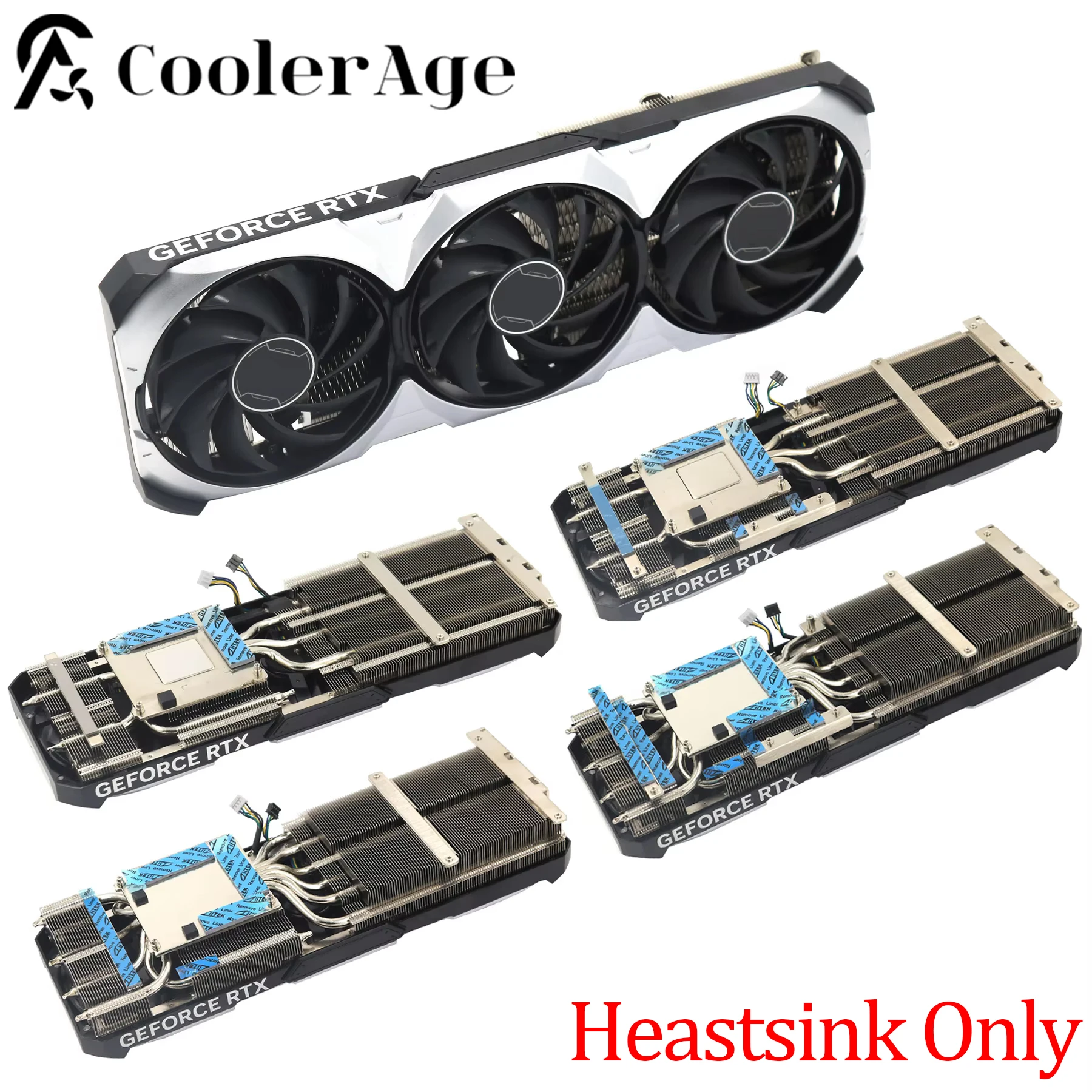 F​or MSI GeForce RTX 4070 4070Ti 4070S 4070TiS VENTUS 3X Replacement Graphics Card Heastsink New Original