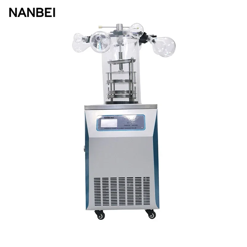 Multi-pipe Top Press Mini Lab Refrigerated Scorpion Venom Vacuum Dryer