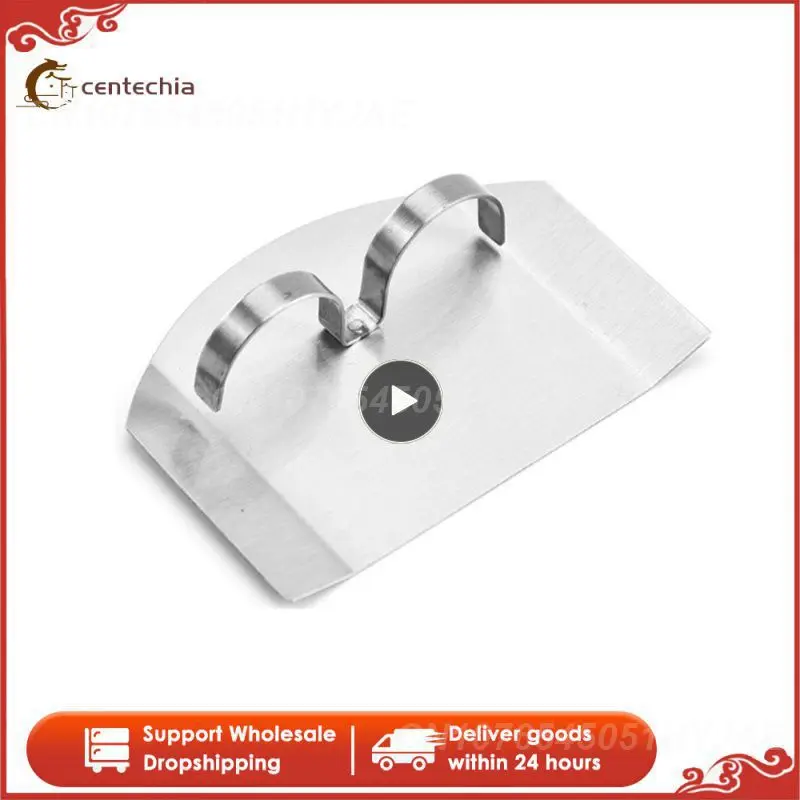 Stainless Steel Hand Finger Protector Chef Finger Guards For Cutting Guard Finger Protector Avoid Hurting Kitchen Tool