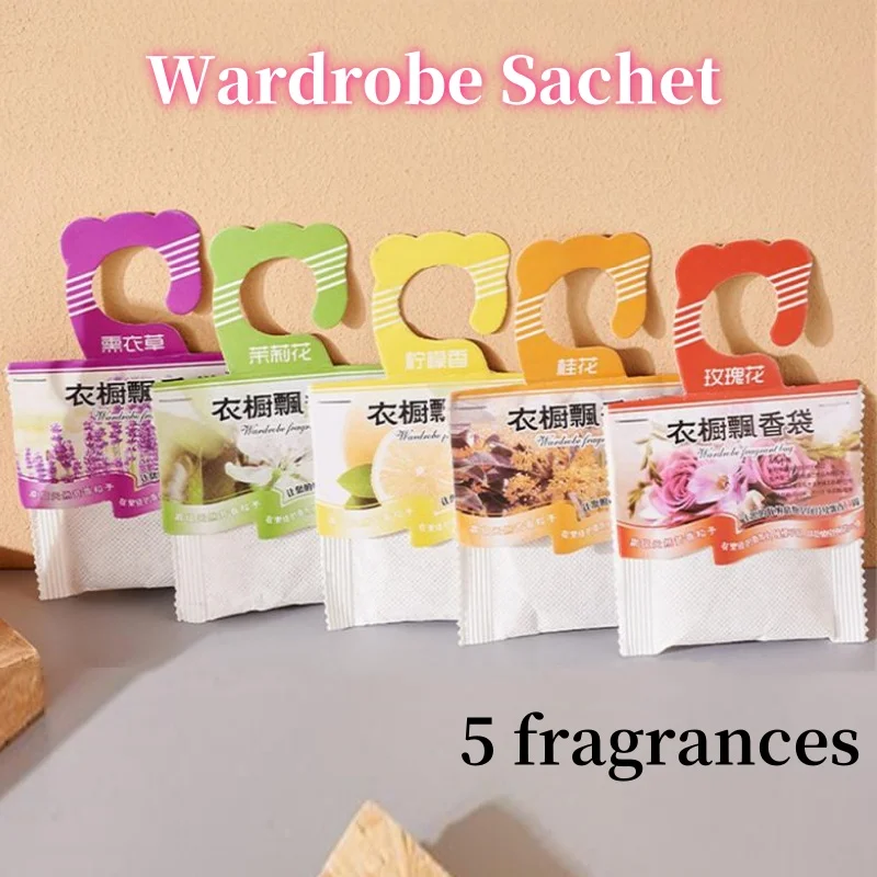 

5 шт., ароматические пакетики для гардероба, запах, благовония, подвесной декор, удаление запаха, роза, жасмин, лаванда, аромат, освежитель воздуха для домашнего автомобиля
