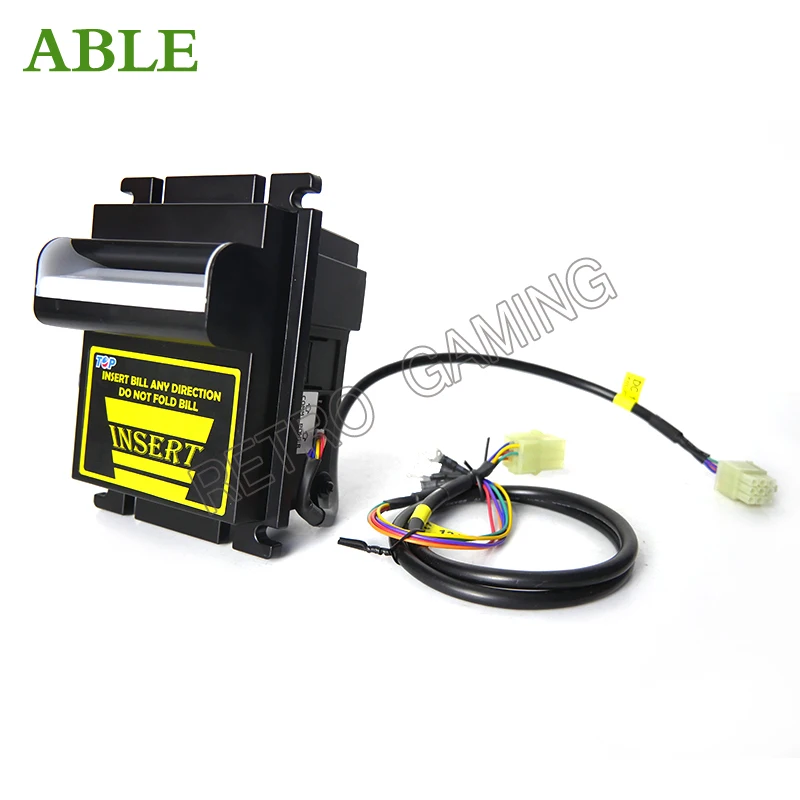 

TB Bill Acceptor 12V Multiple Accept Cash Banknote Money Currencies Validator For Vending Arcade Game Machine