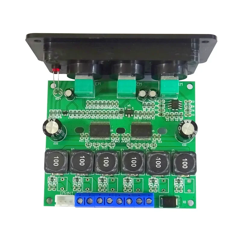 SOTAMIA TPA3118D2 Digital Power Amplifier Board 2.1 Sound Subwoofer Amplifiers Amplificador 2x30W+60W Mini Amplificador Audio