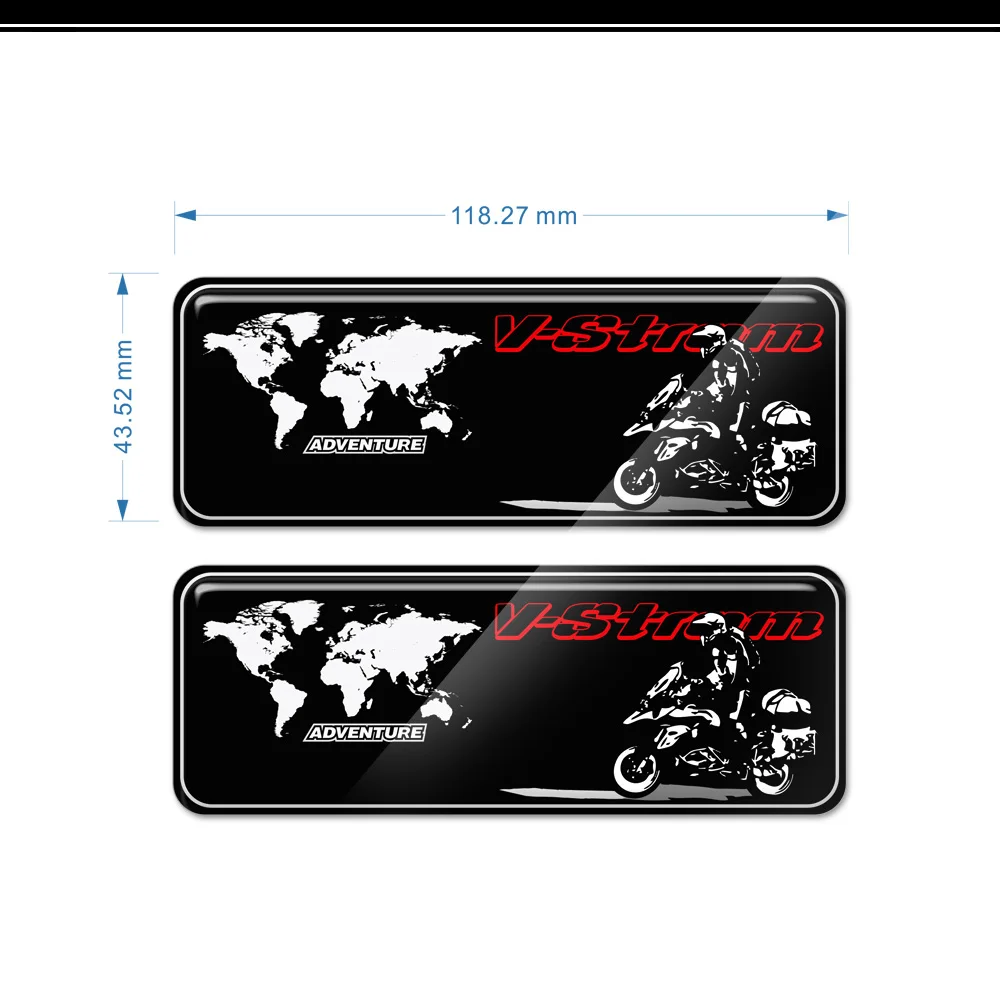 لسوزوكي الخامس ستروم فستروم DL 1050 XT 1050XT DL1050 خزان الوسادة السيطرة الجانب زيت الوقود عدة الركبة حامي ملصقات ثلاثية الأبعاد الشارات 2019-2022