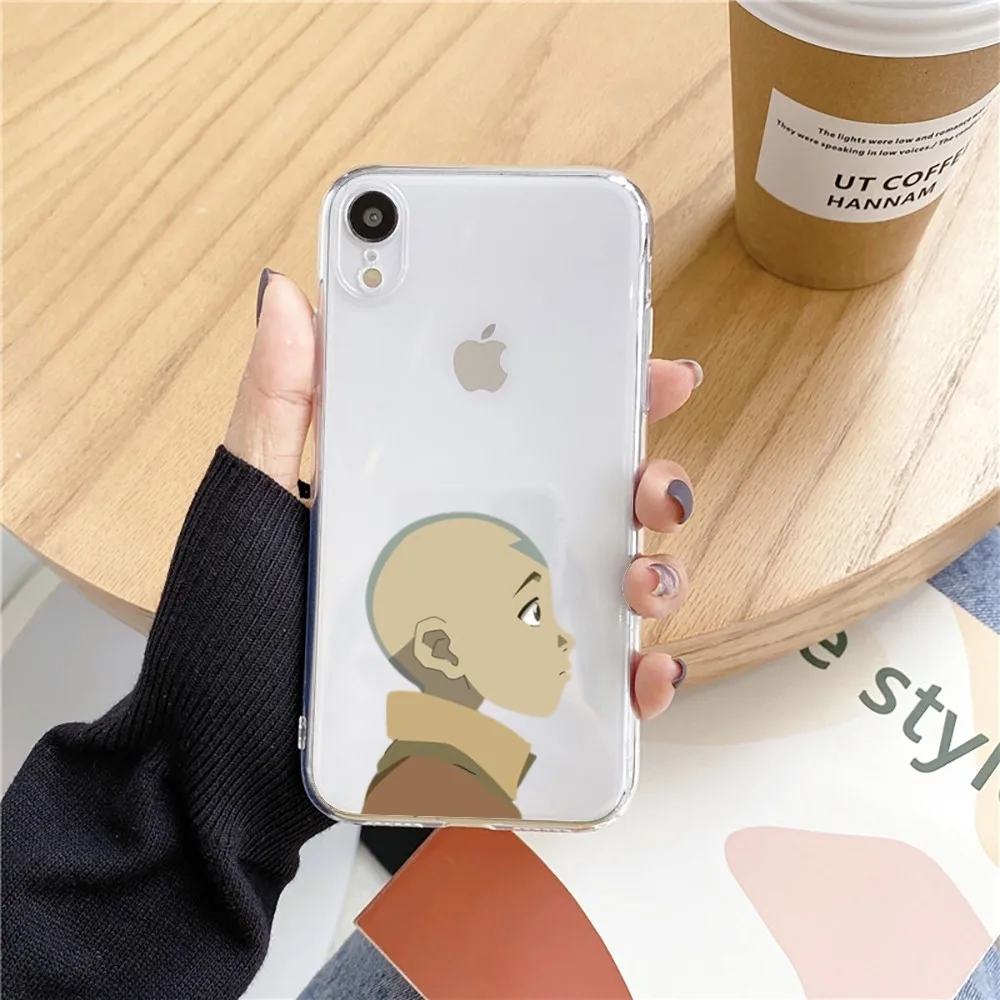 Avatar The Last Airbender Phone Case For Iphone 15 11 13 14 Pro Max 7 8 Plus X Xr Xs Max Se2020 12mini Transparent Cover