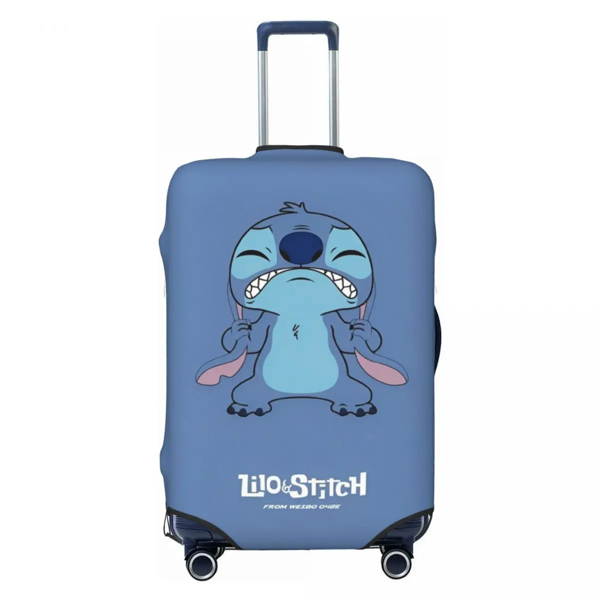 

Stitch Cute Cartoon Animation Suitcase Cover Flight Travel Fun Luggage Supplies Protector
