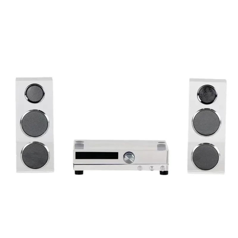 

Modern creative transparent crystal stereo combination, crystal ornament, model hotel clubhouse ornament