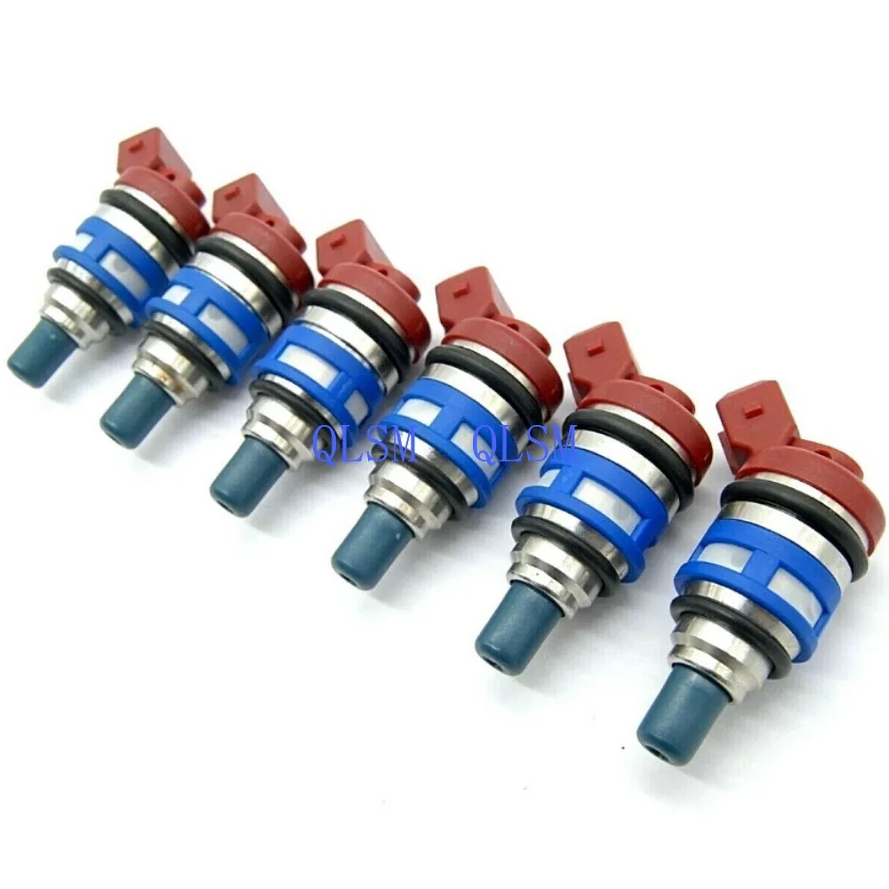 

6PCS 1660015V02 FUEL INJECTORS FOR NISSAN 270CC 300ZX Z31 Z32 89-94 VG30DE 3.0 16600-15V02