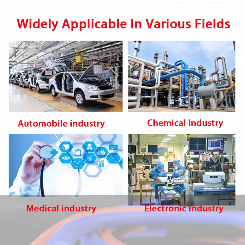 1M-20M ID 6mm-38mm Siliconen Slang Hittebestendige Hoge Druk Buis Auto Vacuüm warme Lucht Waterleiding Dubbellaags Rubberen Slang