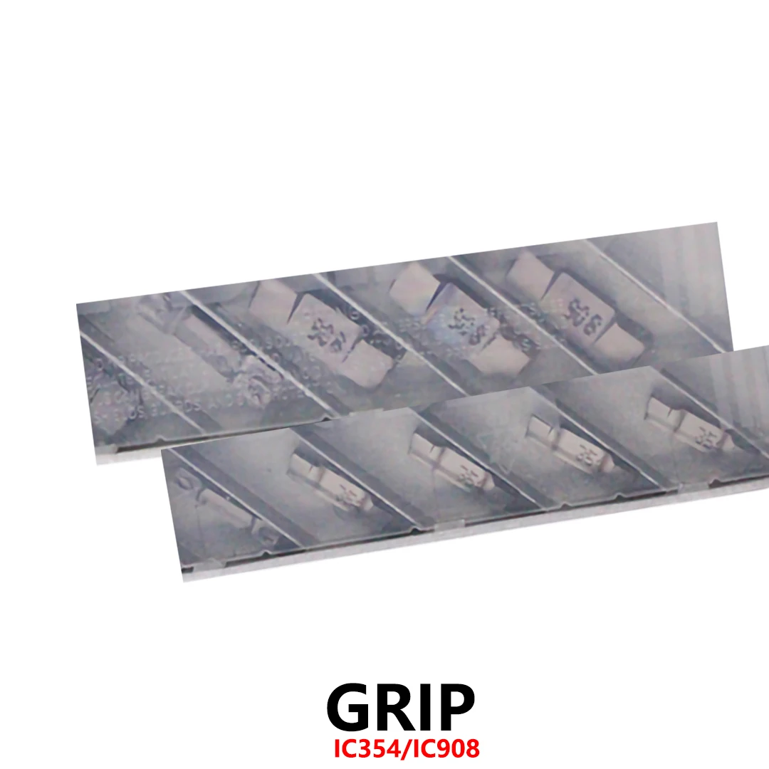Original GRIP4004Y IC354 GRIP5025Y IC908 Grooving Turning Tools Lathe Cutter Metal CNC GRIP 4004Y 5025Y Carbide Inserts Blades
