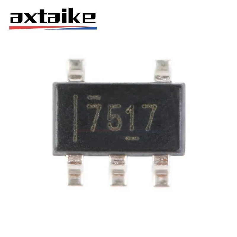 10PCS UCC27517DBVR UCC27517 7517 SOT23-5 SMD Single-Channel High-Speed Low-Side Gate Driver IC Chip