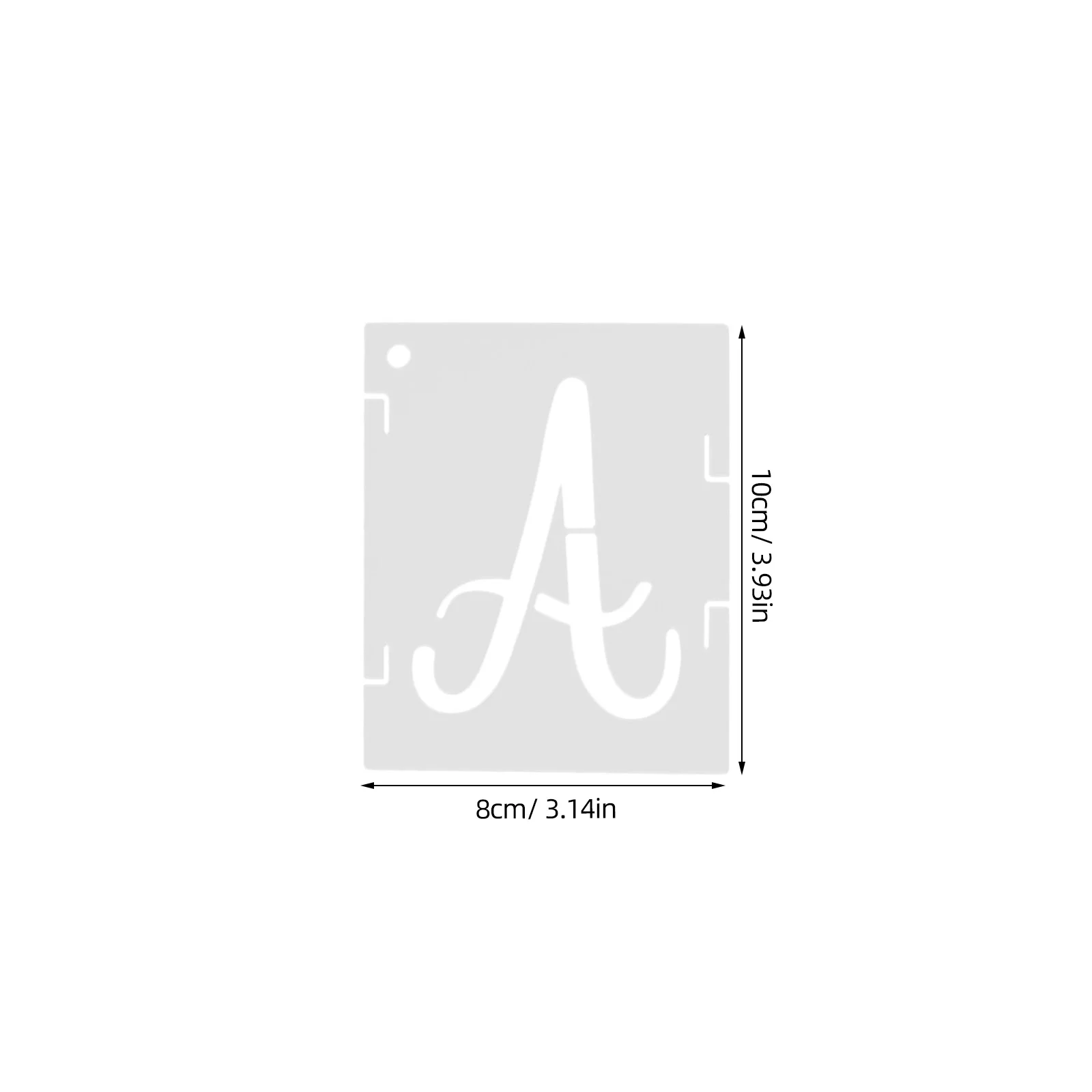 42 قطعة استنسل رقم الحروف القابل لإعادة الاستخدام استنسل مجوف للحيوانات الأليفة لطلاء الرش DIY بها بنفسك جدار الفن الحرفية مشاريع رقم الأبجدية #3