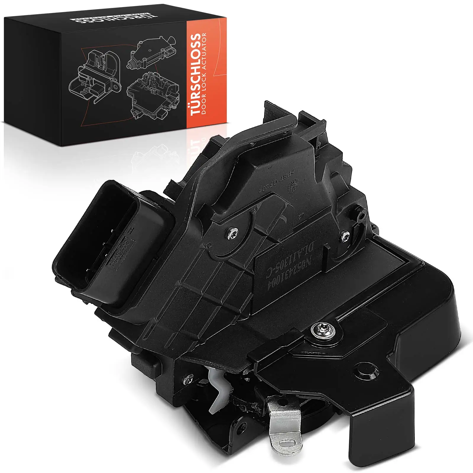 Frankberg 1x serrure de porte arrière gauche pour Land Rover Discovery III Van IV Freelander 2 Range Evoque Cabriolet Sport L077833