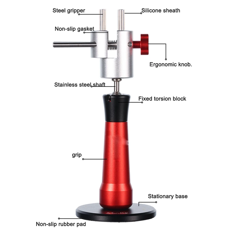 Mini AT-HV Hand-Held Precision Vise Fixture Military Gundam Model 360 °  Universal Adjustment Tools DIY Retrofitting Accessories