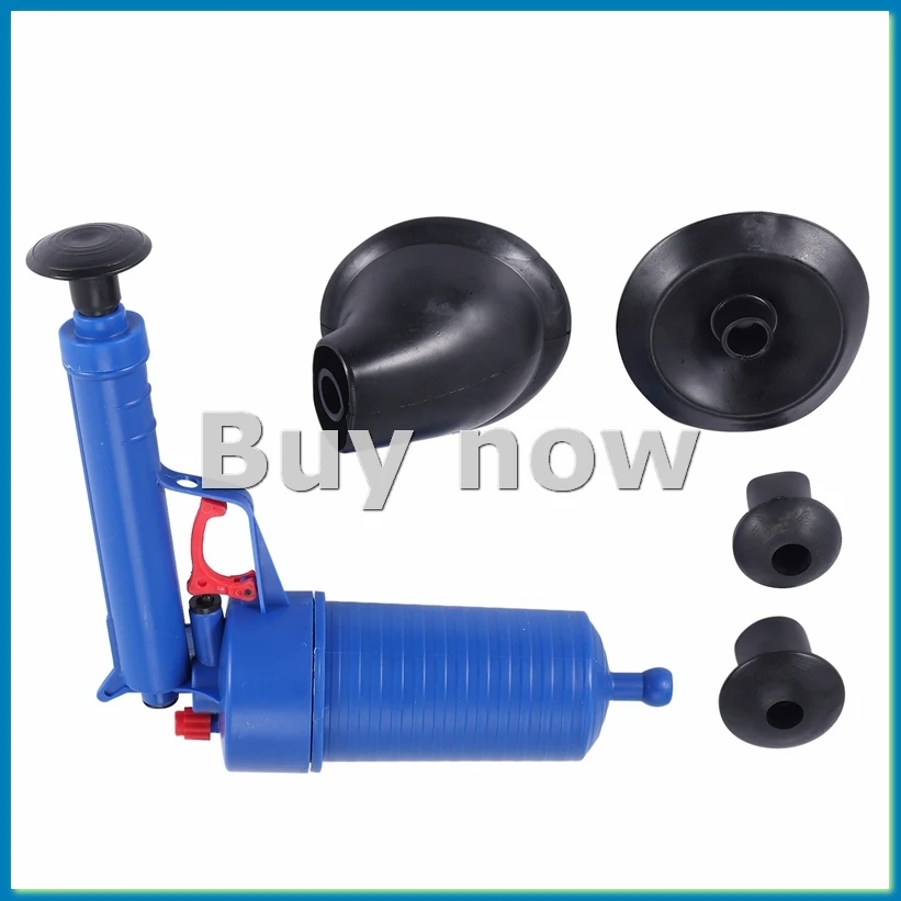 Air Power Drain High Pressure Powerful Manual sink Plunger Opener cleaner pump for Bath Toilets-A55K