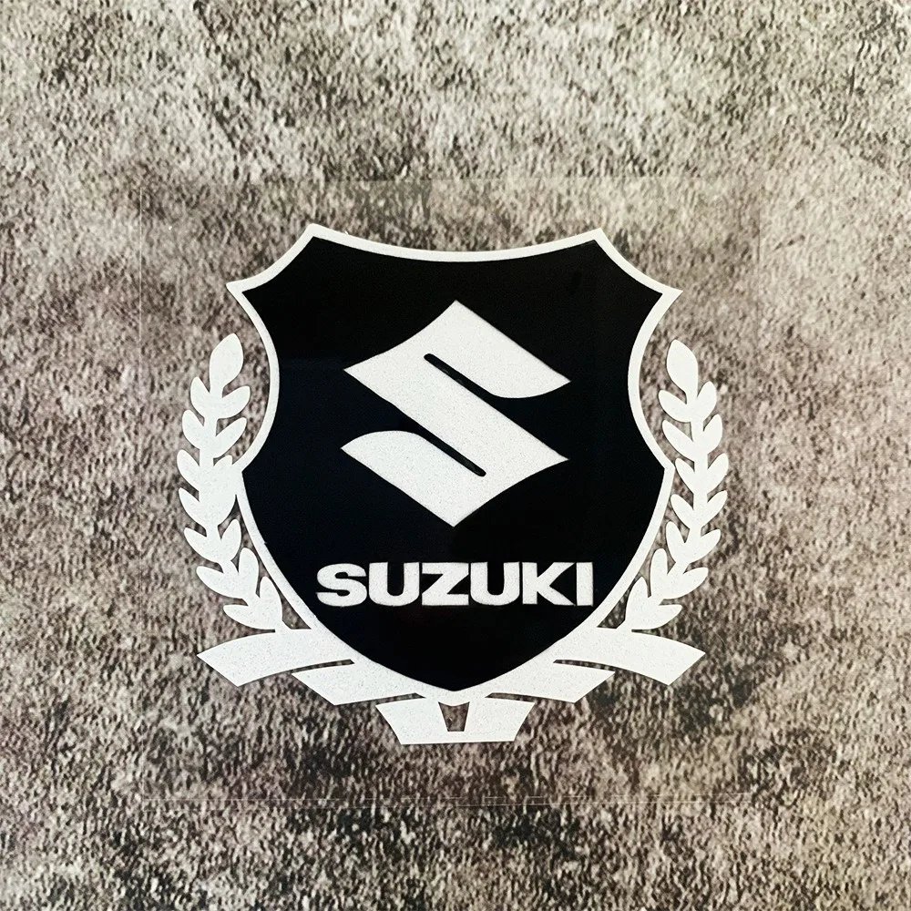 Reflective Stickers for Suzuki Motorcycle Car Body Window Windscreen Helmet Fuel Tank Trunk Modification Parts Decals Decoration
