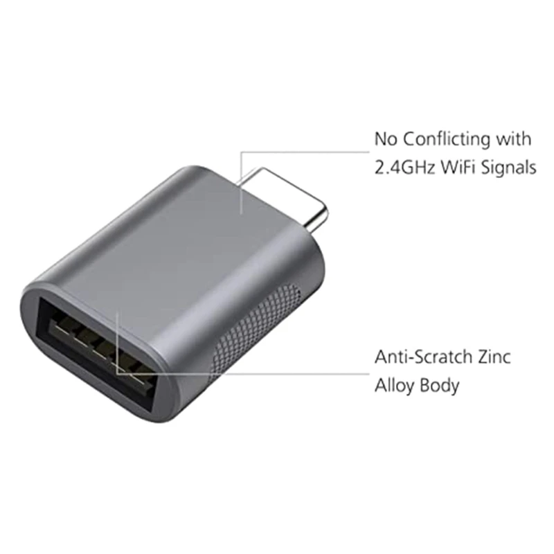 USB-C zu USB 3,0 Adapter USB Typ C Buchse zu USB Stecker für MacBook Pro MacBook Air iPad Pro Typ C Geräte