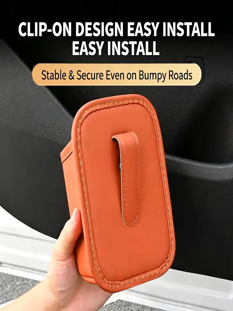 Portable Car Seat Door Cup Holder Storage Bag Beverage Organizer for Vehicle Cozy Handy Drink Rack for Co-drivers