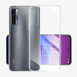 For TCL 20L Plus Case 6.67 inch Silicone Soft Transparent Case For TCL 20 5G Clear Cover Funda For TCL 20S 20L 20LPlus Coque