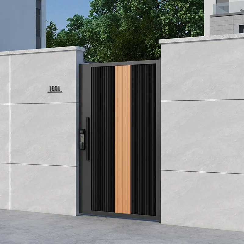 EXWカスタマイズ可能なアルミニウム合金中庭ステンレス鋼ヴィラ鉄製ガーデン田舎自作住宅ルーバー屋外