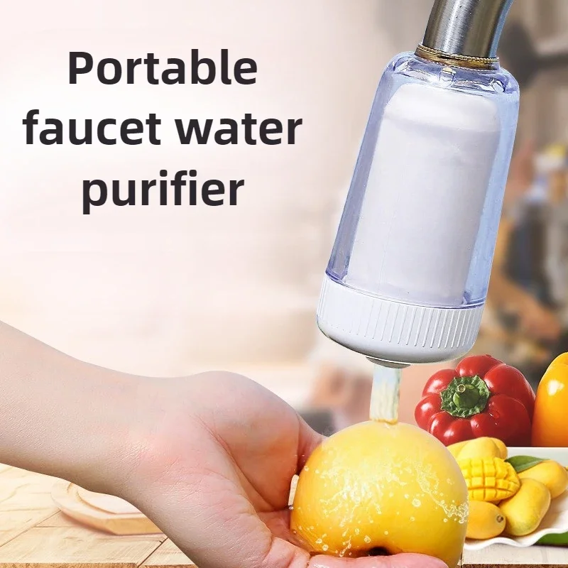 

Картридж керамического фильтра для смесителя 0.1-0.4 МПа, очиститель водопроводной воды для домашней кухни, не для прямого питья, из АБС-пластика