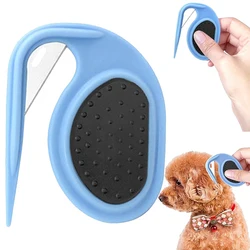 Pet Knotting Comb De Knotting Comb for Dog Cats, Pet Dog Shedding Brush Puppy Kitten Brush Hair Removal Tool Grooming Comb