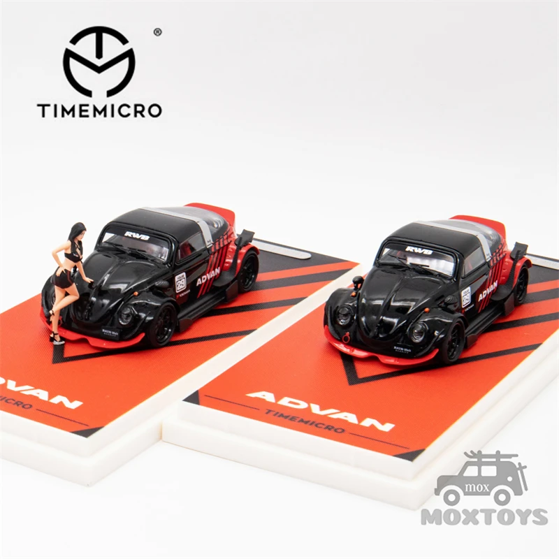 Time Micro 1:64 RWB Targa ADVAN Diecast Model Car