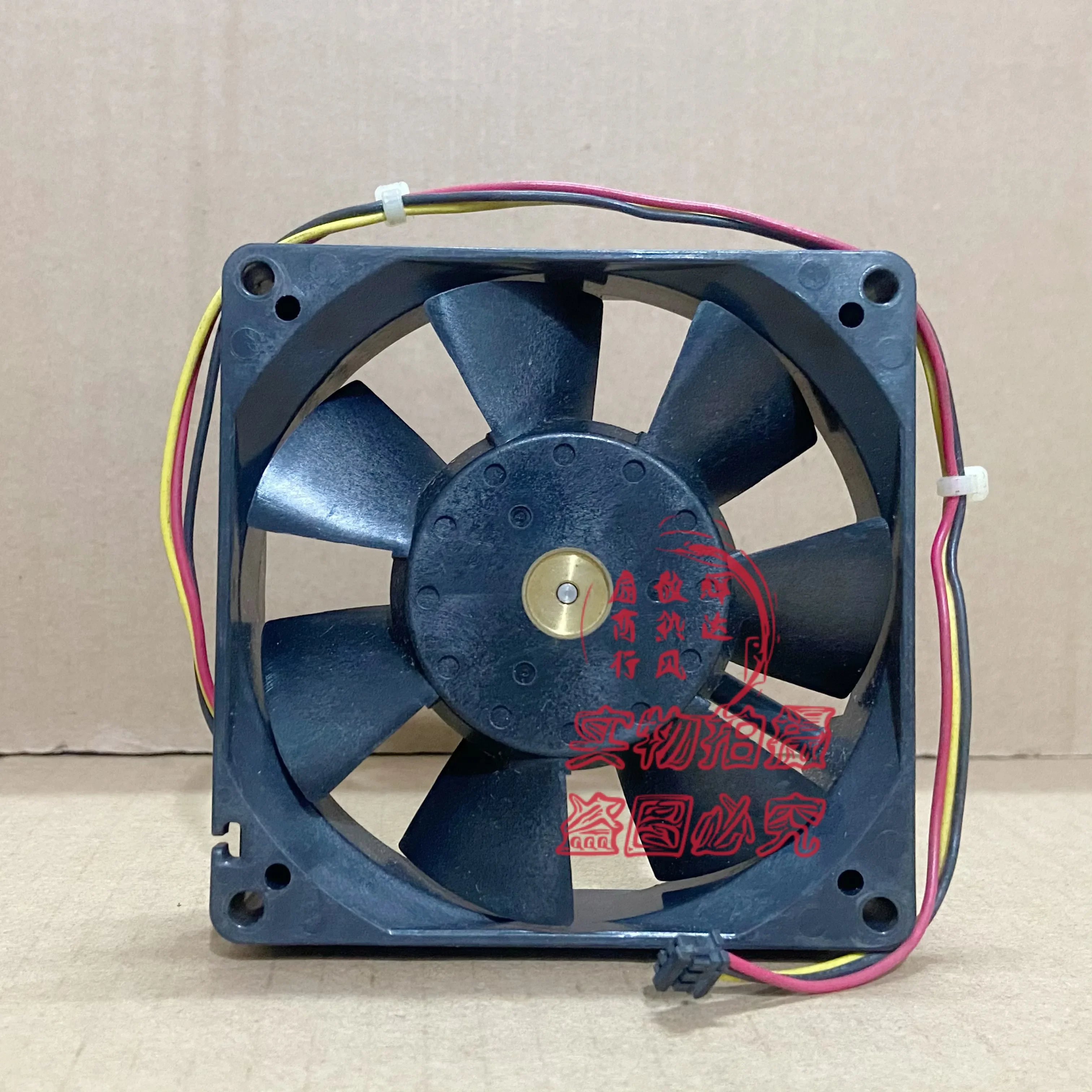 Sanyo Denki 109P0912F401 DC 12V 0.14A 90x90x25mm 3-Wire Server Cooling Fan