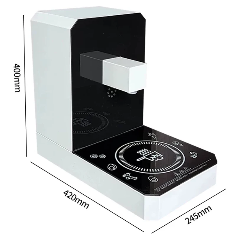 Korean-Style Ramen Induction Cooker, One-Touch Electric Noodle Cooker, Ceramic Electric Noodle Cooker, Convenience Store Ramen C
