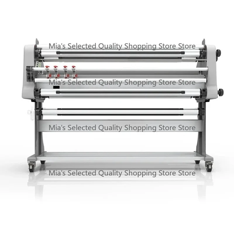 L1056 Thermal Laminating Machine Vinyl Cold Laminator with Hot Press 1.6m Roller for Document Protection And Preservation